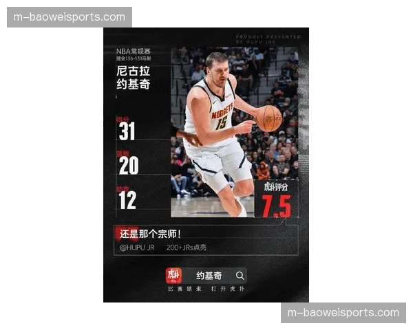 掘金进攻效率122.0登顶联盟，约基奇体系展现现象级火力